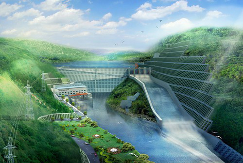 大城老挝南塔河1号水电站项目